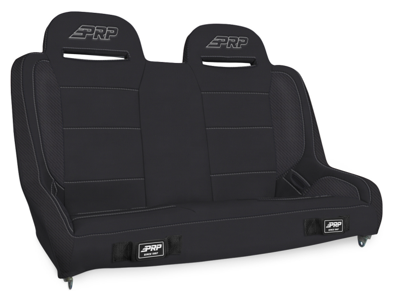 Jeep Wrangler JLU Seat Bench - Rear - PRP Seats - Elite Series - Black - `18-`27